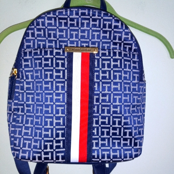 Tommy Hilfiger Handbags - Tommy Hilfiger Signature Backpack blue